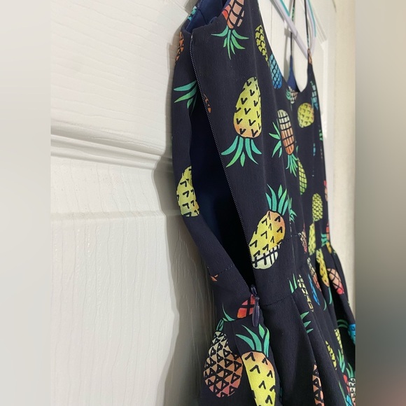 - Anthropologie Hutch Pineapple Print dress size 2 - Picture 5 of 10
